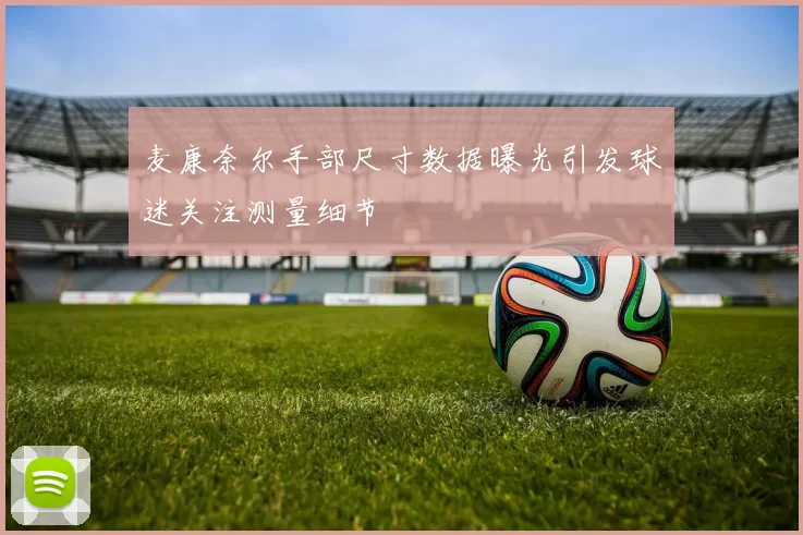 麦康奈尔手部尺寸数据曝光引发球迷关注测量细节
