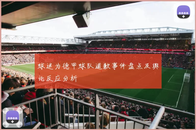 球迷为德甲球队道歉事件盘点及舆论反应分析