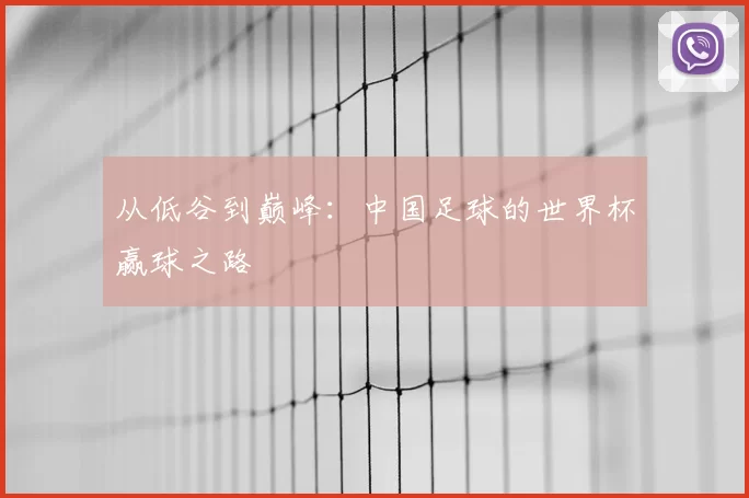 从低谷到巅峰：中国足球的世界杯赢球之路